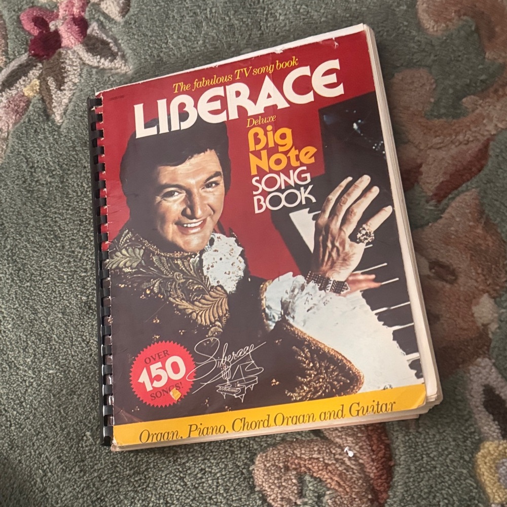 Liberace Big Note Song Book